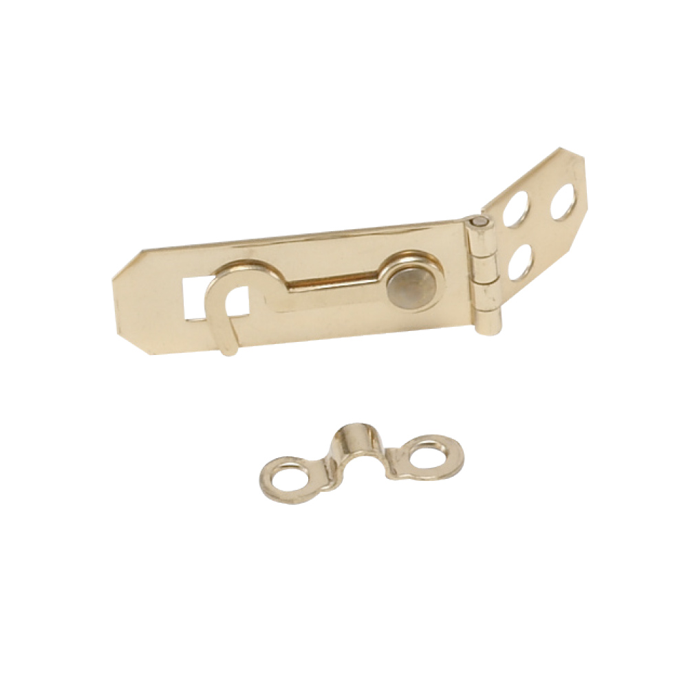 Solid Brass Hasp and Hook